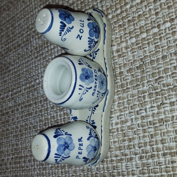 Delft Other - Delft Blue VTG Earthenware  Ceramic Set